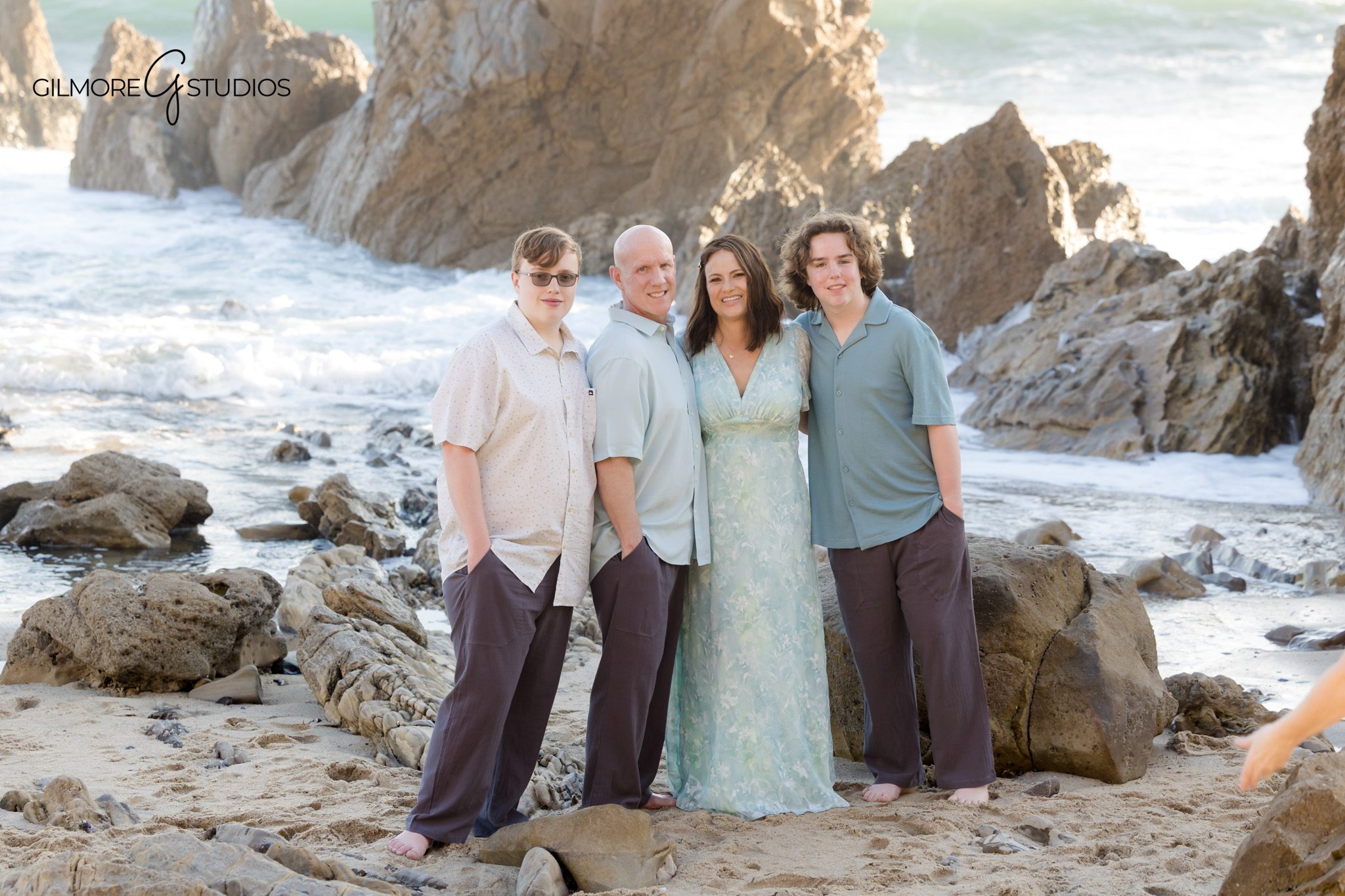 engagement photography with kids candid coastal portrait Newport Beach
Newport Beach photographer capturing family connection at the beach