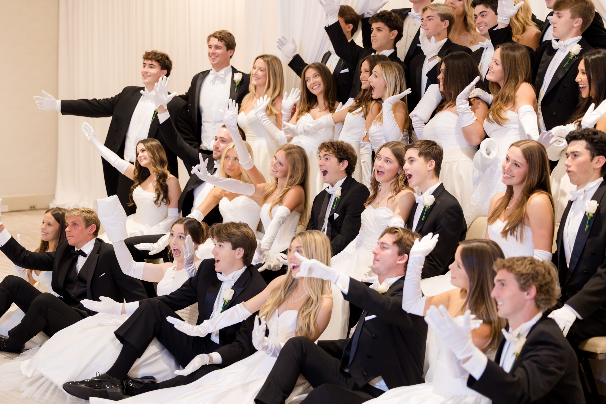 Debutante portrait photographed in natural outdoor setting
Portrait photography capturing elegant debutante pose