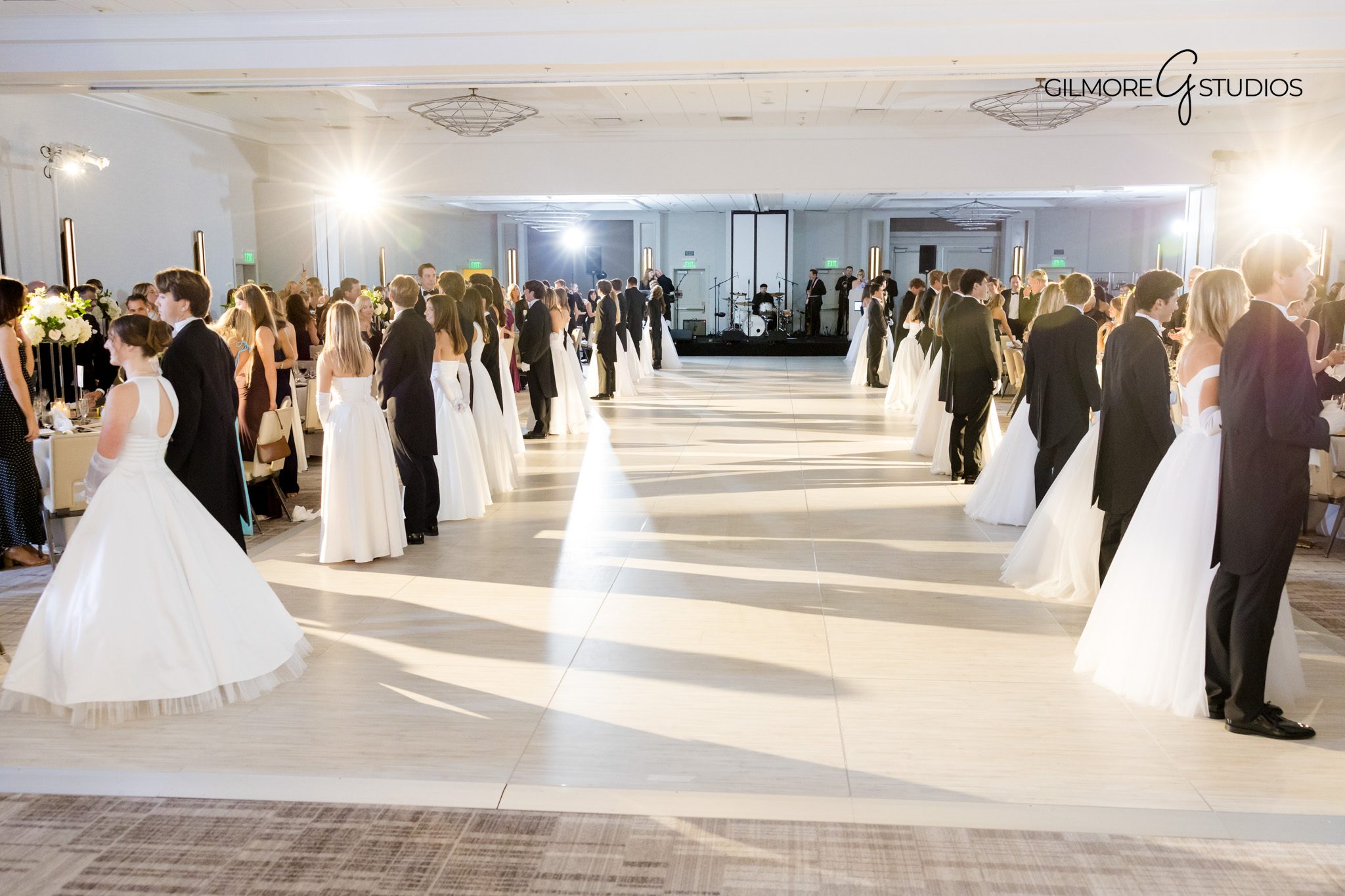 Portrait photography showing debutante preparing for event
Debutante portrait photographed before formal introduction ceremony