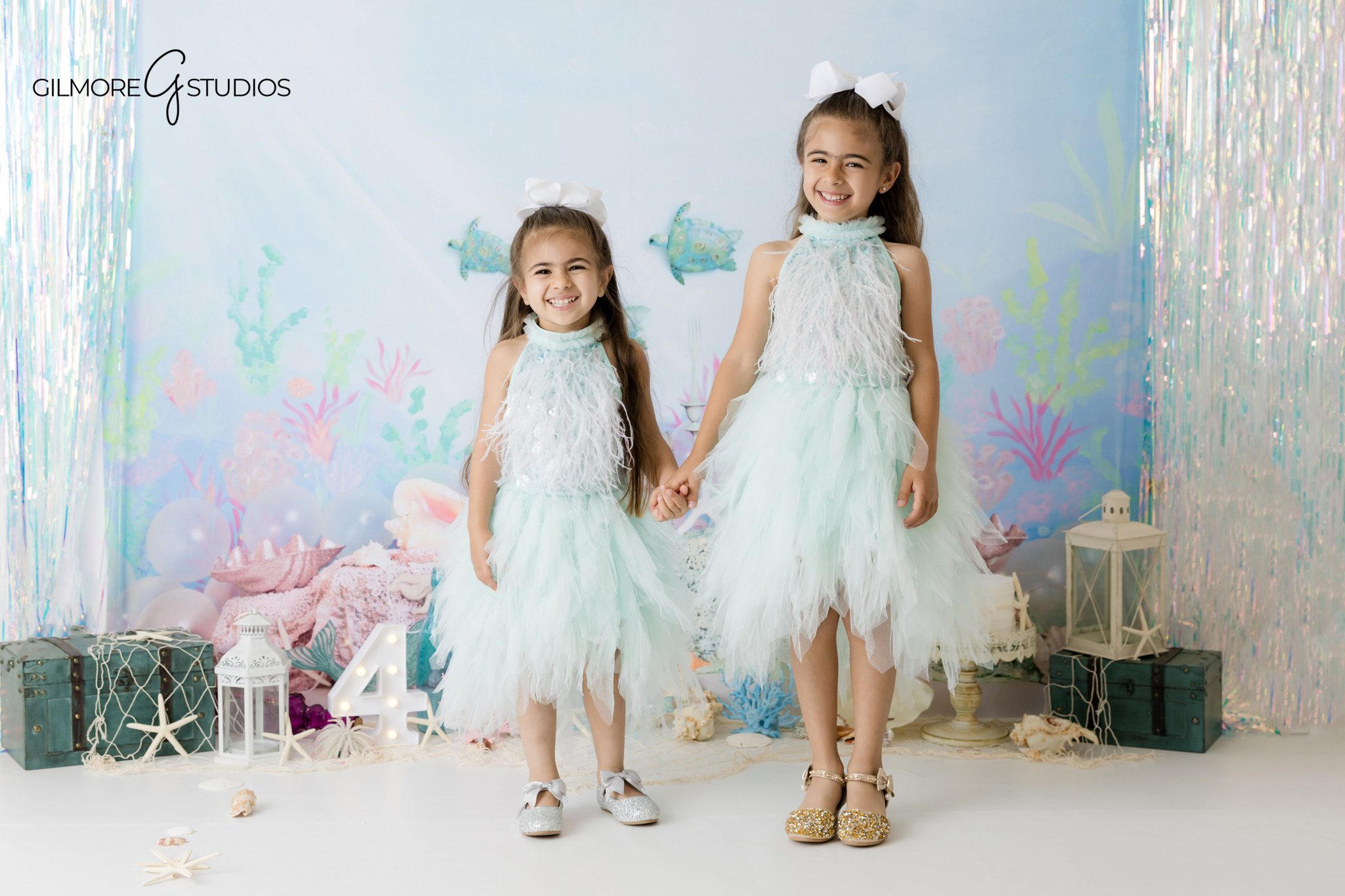 fine art birthday portraits for sisters,
Gilbert AZ children’s photographer