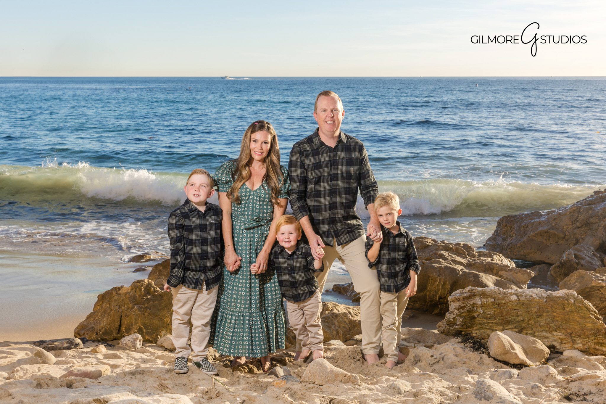 Orange County beach photographer for families
Little Corona Beach family portrait session California