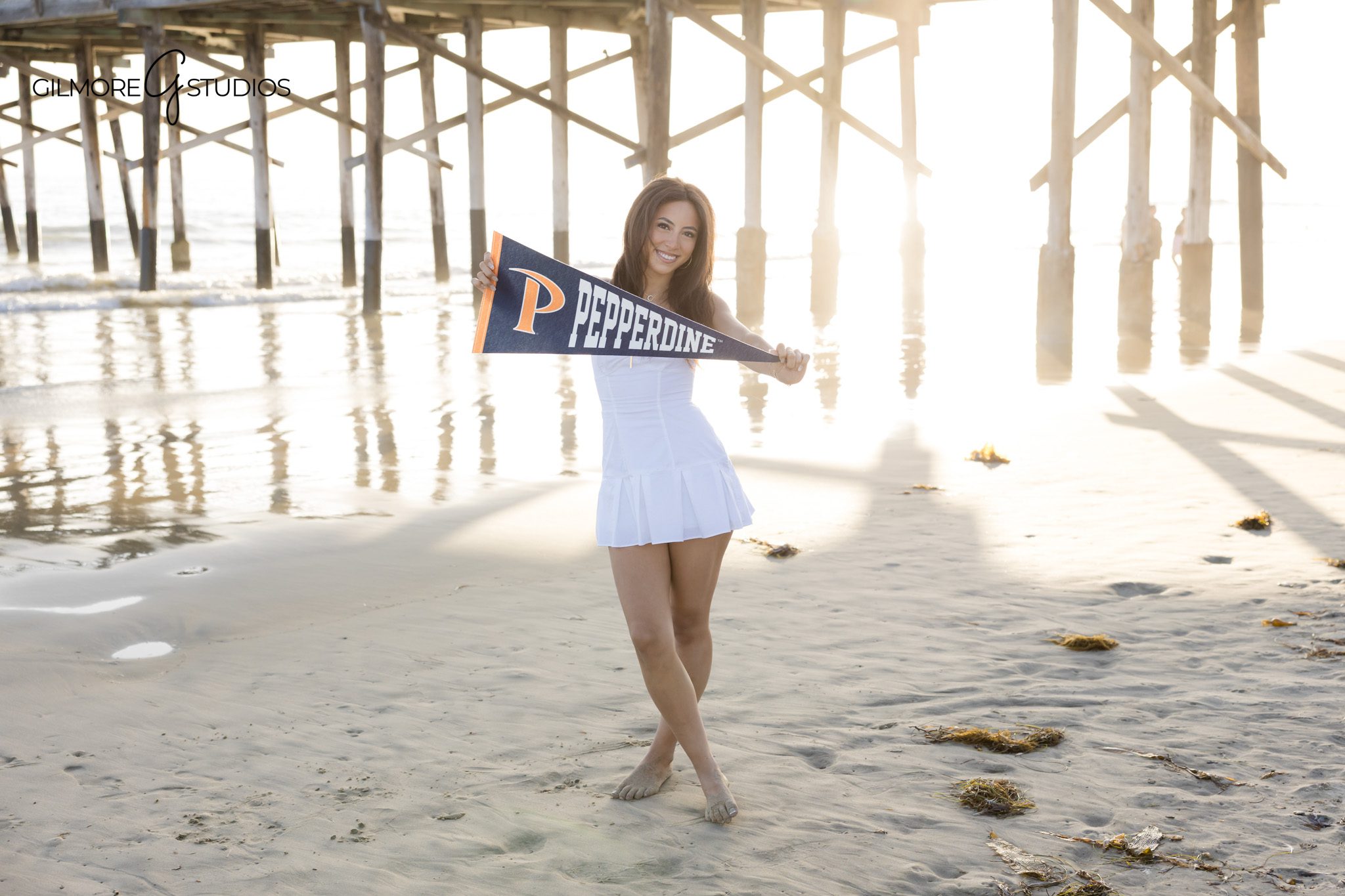 Beach senior portraits in Newport Beach CA
Orange County senior photography at sunset