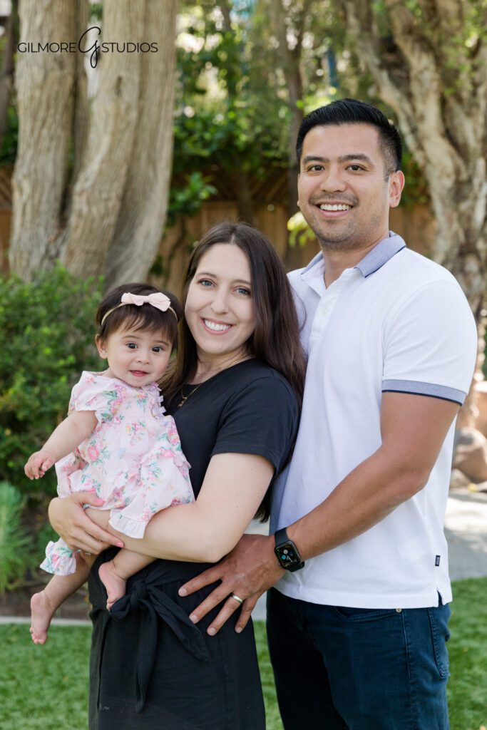 Gilbert baby photographer documenting the sitting up stage
Baby girl milestone portraits before first birthday photos