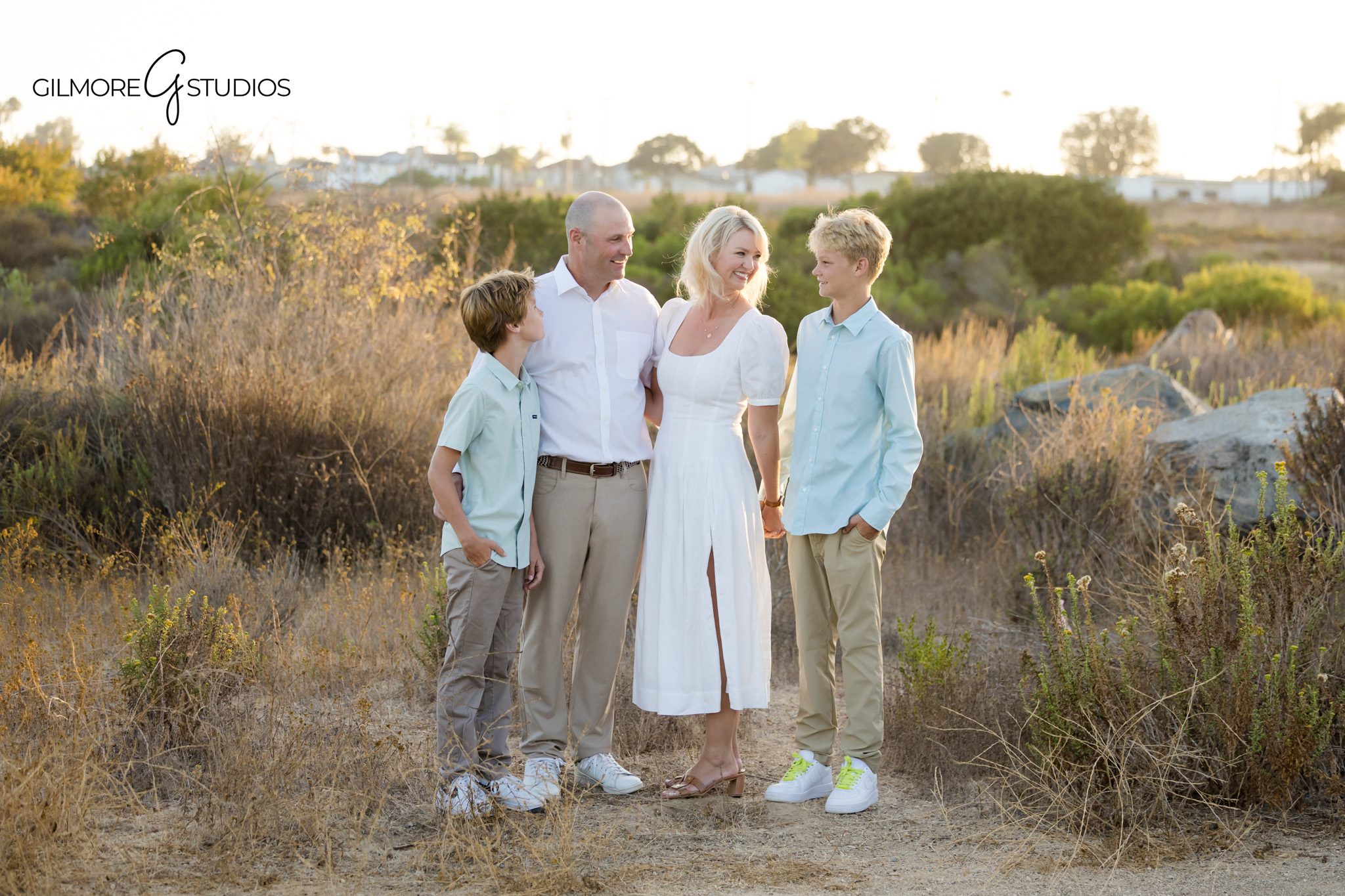 Newport Beach family photographer capturing portraits at Back Bay Nature Preserve
Back Bay Nature Preserve family photos during golden hour in Newport Beach