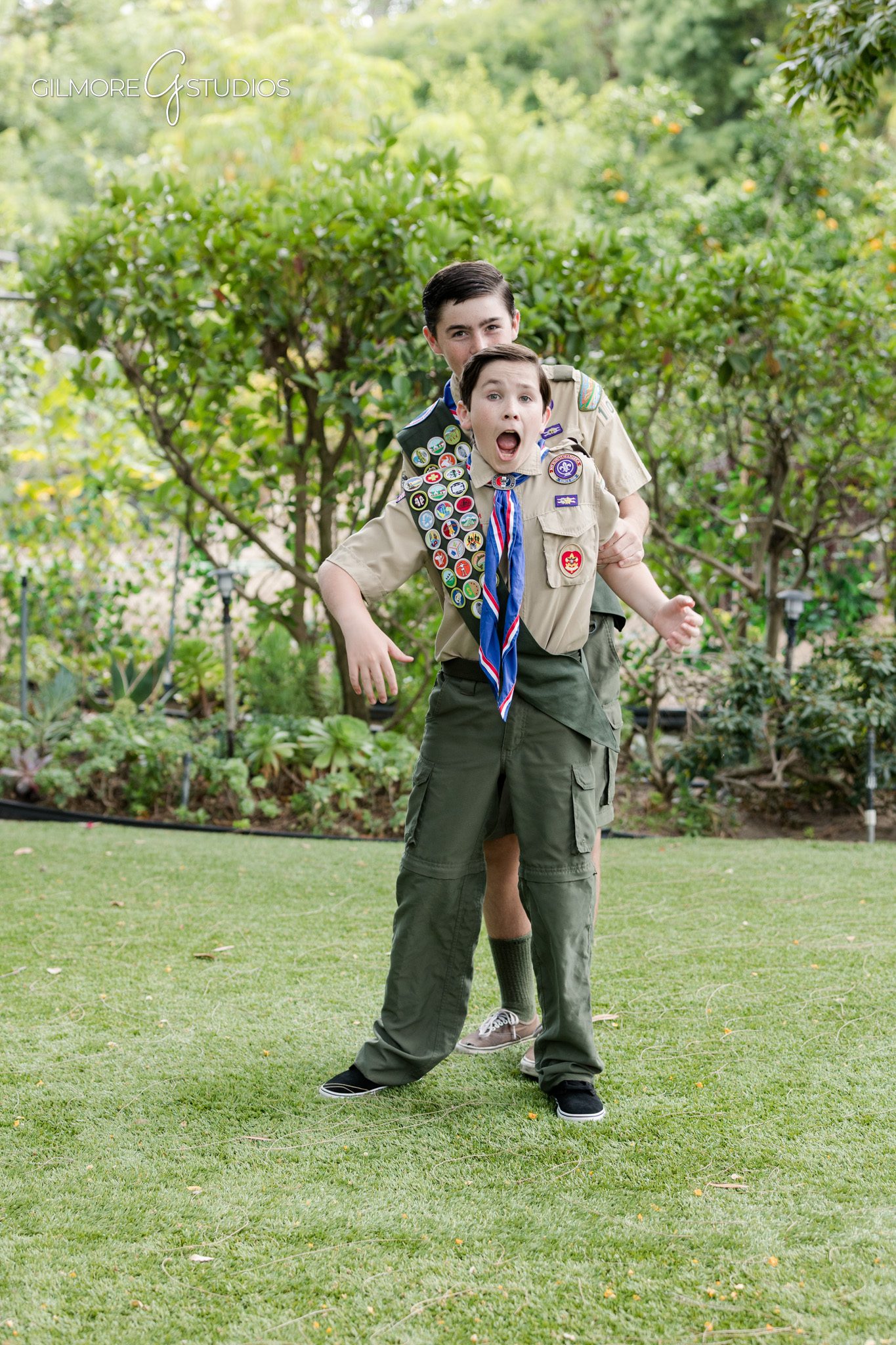 Gilbert AZ photographer for Eagle Scout ceremony and portraits
Eagle Scout portrait with full uniform and badge sash